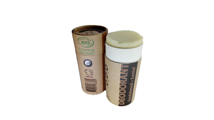 Organic Certified Natural Deodorant - 100% paper packaging
