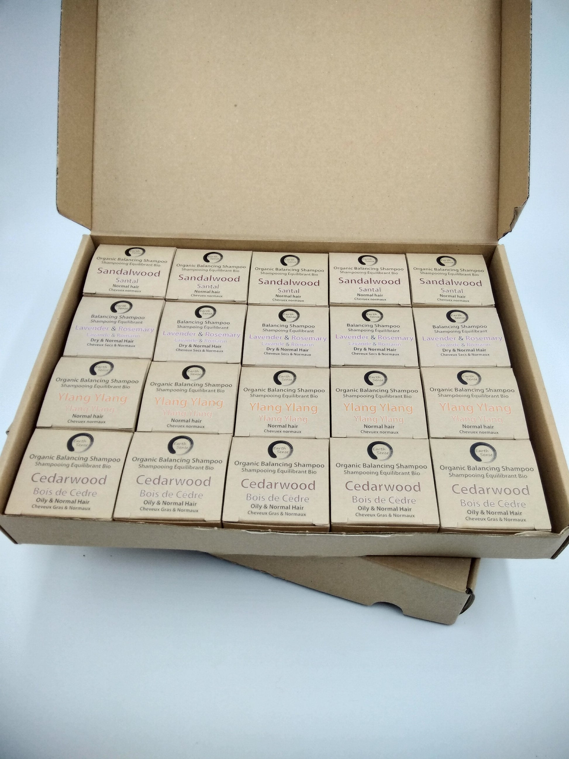 Organic Certified Balancing Solid Shampoo - Patchouli - Oily & all Hair Types 60g - Earthsenseorganics