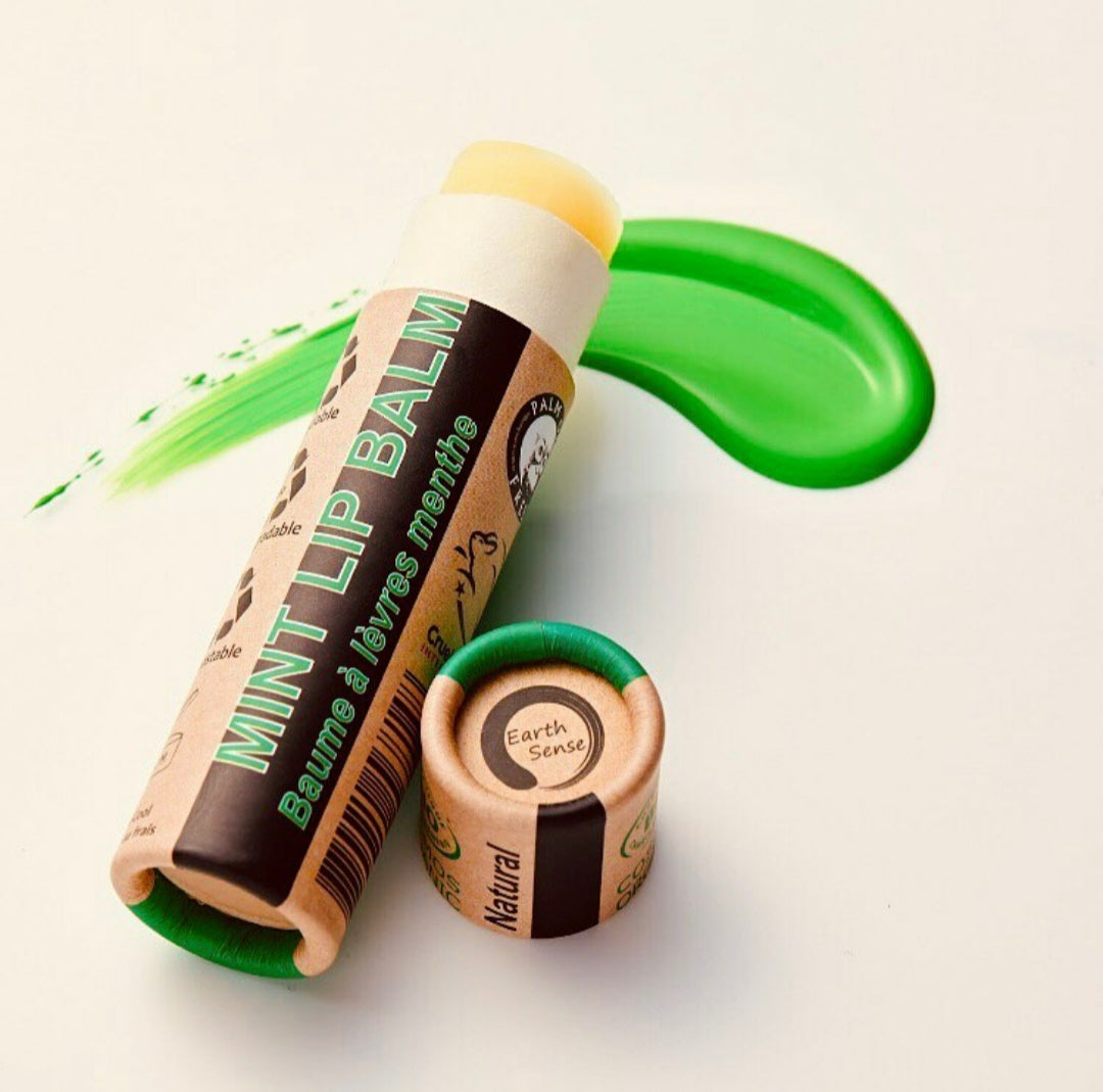 Organic Peppermint Lip Balm 15ml - Earthsenseorganics