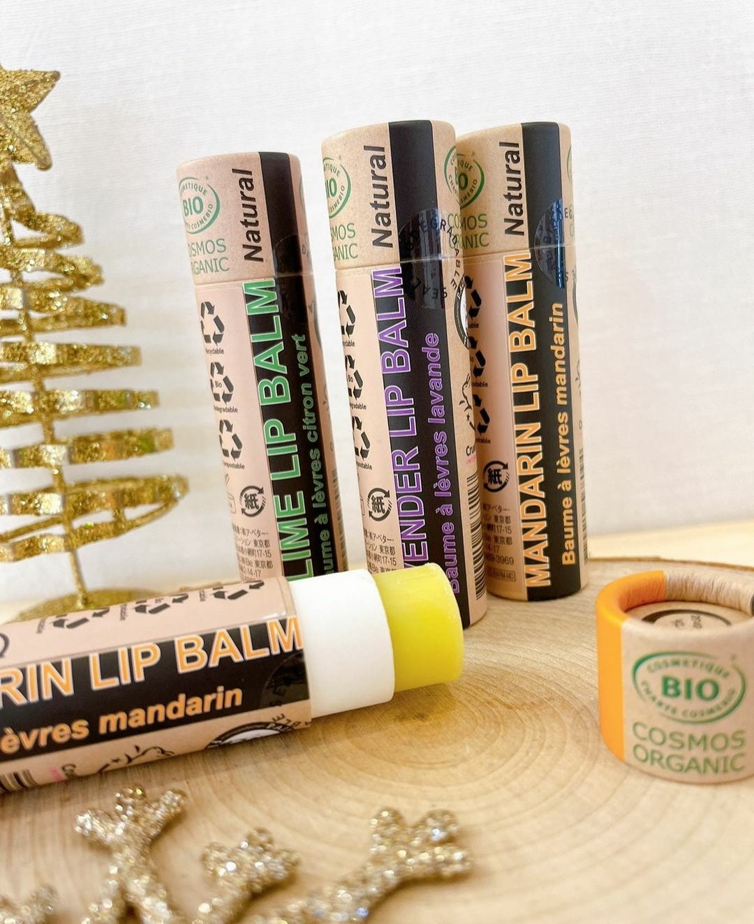 Organic Mandarin Lip Balm 15ml - Earthsenseorganics