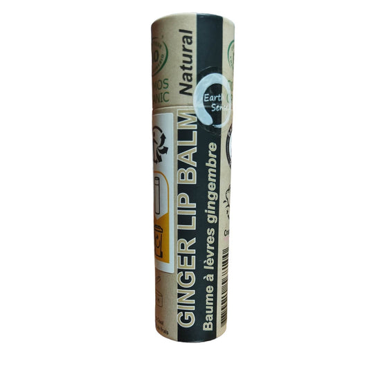 Organic Ginger Lip Balm 15ml - Earthsenseorganics