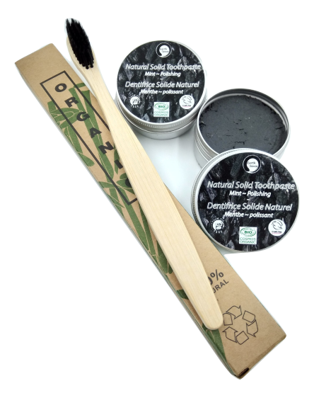 Natural Organic Certified Solid Toothpaste - Polishing - Earthsenseorganics