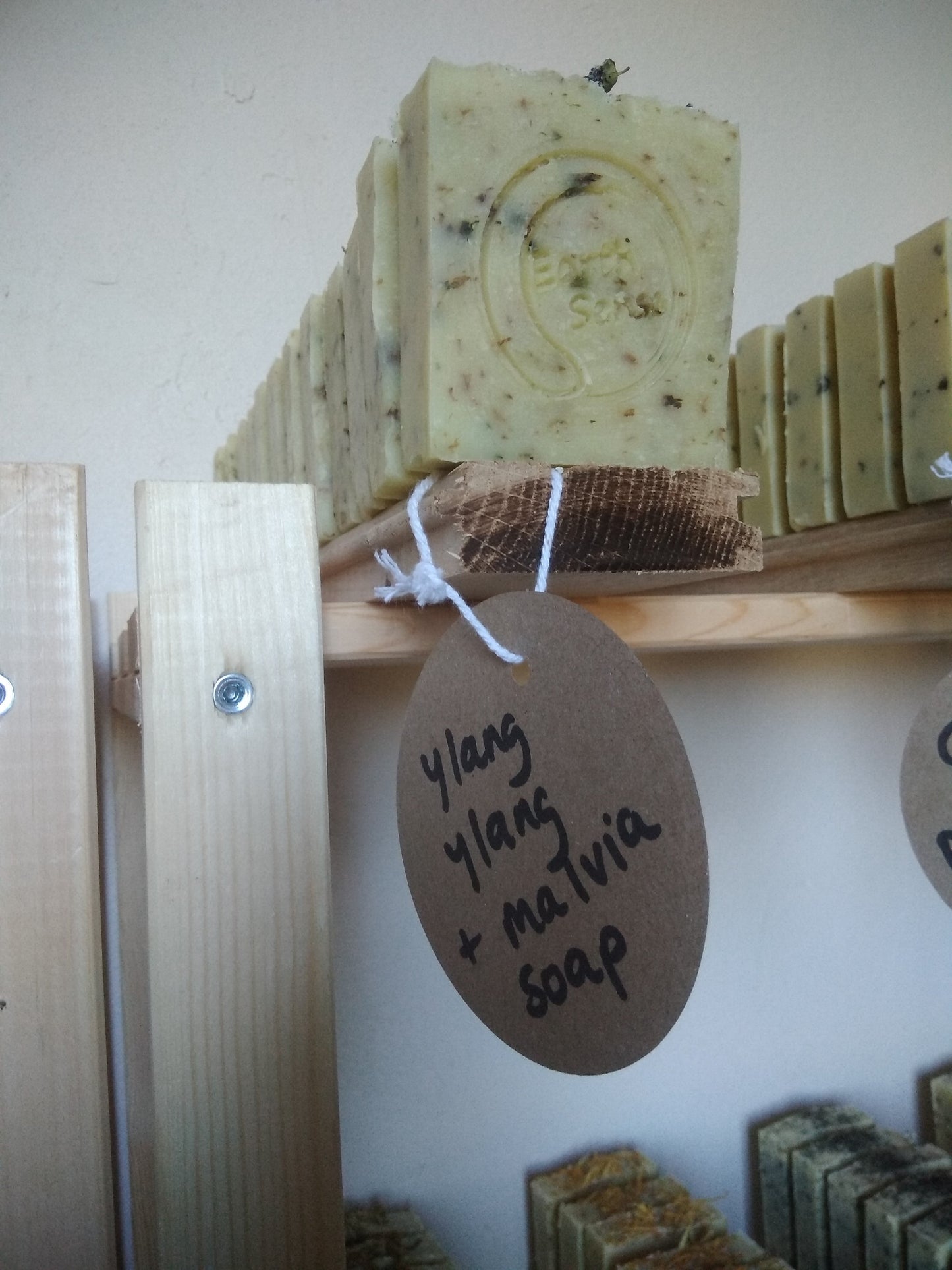 Organic Certified Solid Soap - Cedarwood with Bladderwrack 90g - Earthsenseorganics